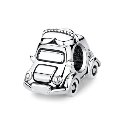 Original 100% 925 Sterling Silber Charm Bead Reise Taxi Motorrad Riesenrad Charms Fit Pandora Armbänder Frauen Diy Schmuck