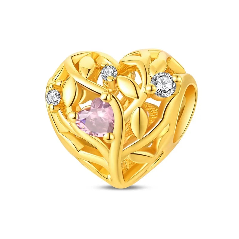 Original-Charm-Perlen aus 925er-Sterlingsilber, goldener Leopard, Glühwürmchen, Schmetterling, Heißluftballon-Perlen, passend für DIY-Armbänder, edler Schmuck