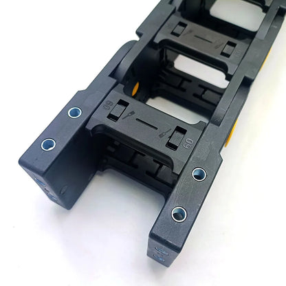 JFLO 45-Serie, 1 Meter Schleppkette, Kabel, Drahtträger, Halter für CNC-Fräser, Werkzeugmaschinen, Kunststoff-Schleppleine, Kabelmanagement