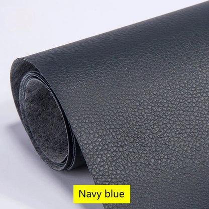 100x137cm selbst klebendes Leder Reparatur band DIY schwarz selbst klebendes Leder Reparatur band für Sofa Reparatur Patches klebrig