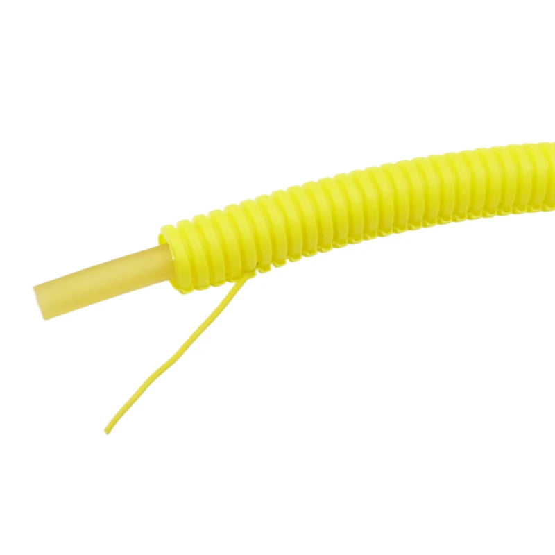 1/5M PP Isolierte Rohr 7,5mm-25mm Auto Linie Rohr Kabelbaum Threading Kunststoff split Draht Webstuhl Schutz Hülse