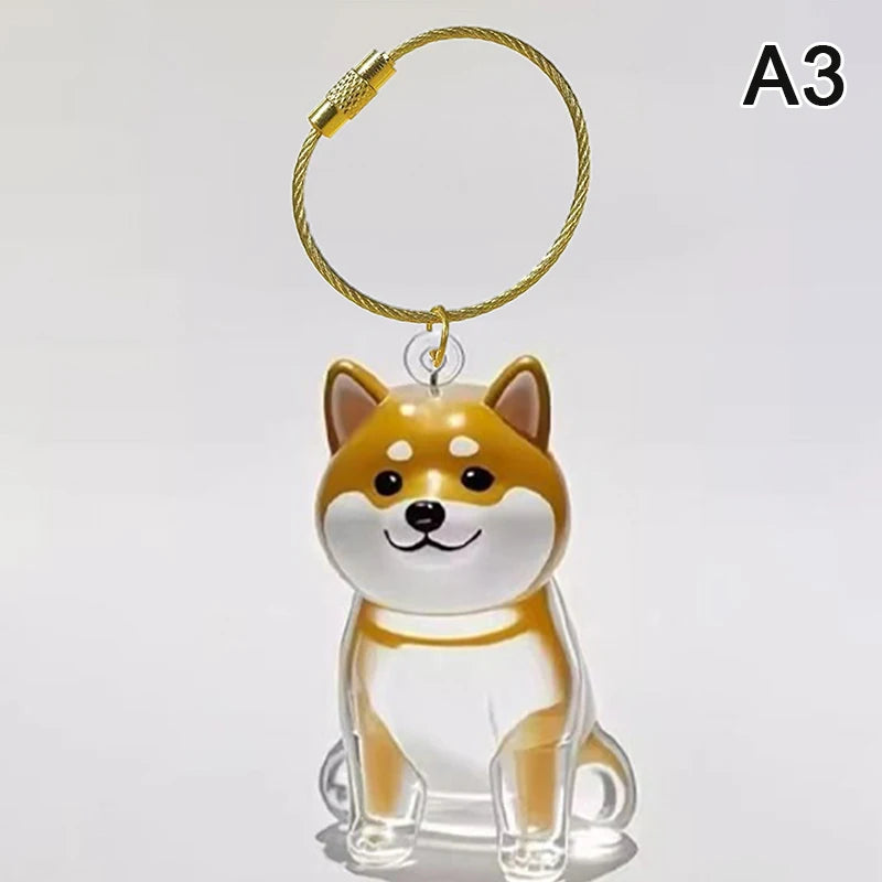 Klarer Welpenhaar-Gedenk-Andenken, Haustier-Hund, Fellbehälter, DIY-Anhänger, Schlüsselanhänger, Dekor, Haustierliebhaber, Heim-Display, Geschenke