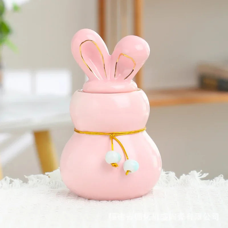 Mini Ceramic Urn for Human Cremation, Pet, Rabbit, Dog Ashes, Burial, Small Size