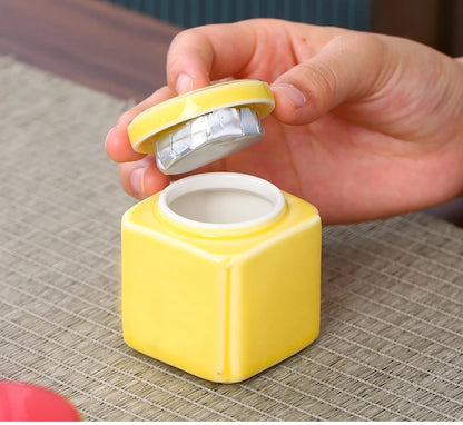Pet Ashes Ceramic Container Hamster Cremation Personalized Coffin Small Dog Funeral Burial Urn Relics Memorial Places