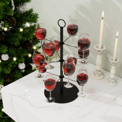 Cocktail Baum Ständer Weinglas Display Getränke für Champagner Cocktails Martini Cocktail Weinglas Halter Bar Bankett Party