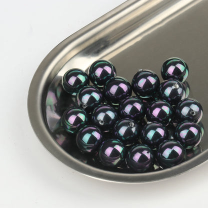 Großhandel 5 stücke Natürliche Shell Perle Perlen 6mm 8mm 10mm 12mm Runde Lose Perlen Gebohrt Halb loch Perlen Für Ohrring Schmuck Machen