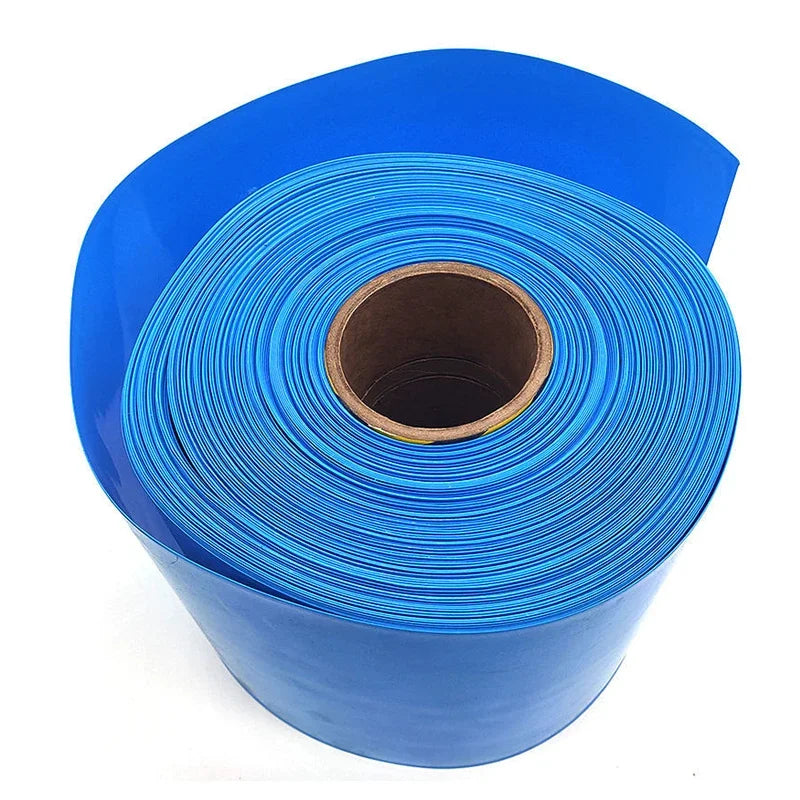 1kg blauer PVC-Schrumpf schlauch Antiker Lithium-Batterie-Schrumpf film blaue Isolierung Wärme schrumpf schlauch