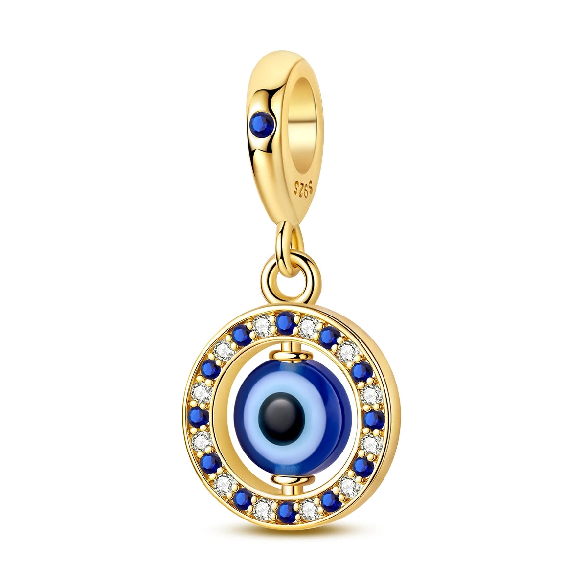 Original Charms-Perlen-Anhänger aus 925er-Sterlingsilber, goldener Schmetterling, Ballon-Hund-Charm, passend für Armband-Anhänger, Armreif, DIY-Schmuck, Geschenk