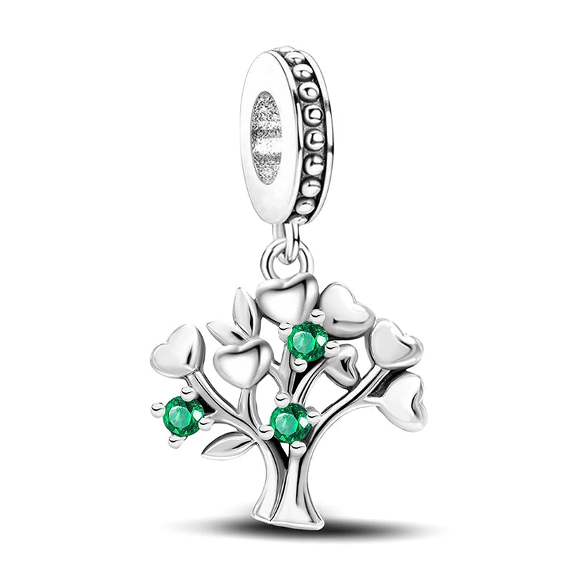 Charms aus 925er-Sterlingsilber für Jungen und Mädchen, Paar-Serie, Vorschlag, Geständnis, Perlen, passend für Original-Pan-Armbänder, edler Schmuck, Geschenk