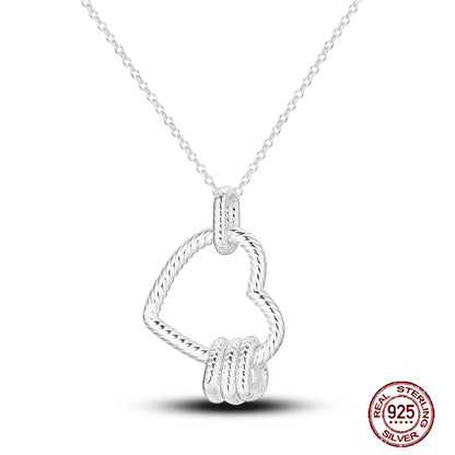 925 Sterling Silber blau Teufel Augen Palme Original Halskette Einhorn überlappen runde funkelnde Anhänger für Frauen Luxus Schmuck Geschenk