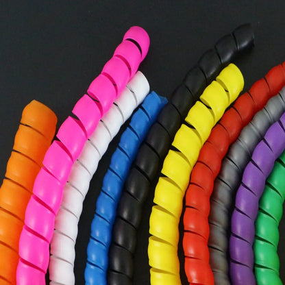 2M 8/10/12/14/16 Neue Spirale Wraping Bands Schlauch Rohr Flammschutzmittel Kabel Schutzhülle Wicklung Rohr Draht