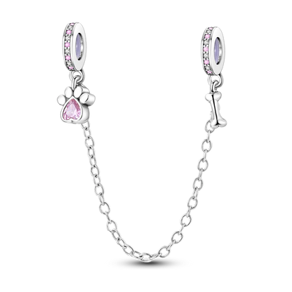 Silberverschluss, 925er-Sterlingsilber, CZ-Pflaster-Clip-Charms, Gänseblümchen-Perlen, Stopper, Sicherheitskette, passend für Original-Armreif, Schmuck-Clip