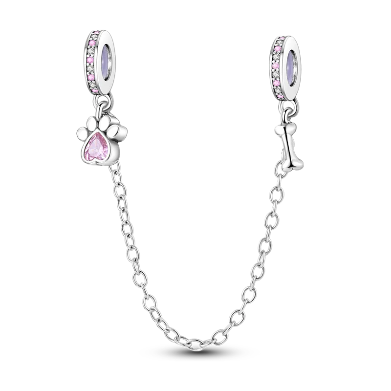 Silberverschluss, 925er-Sterlingsilber, CZ-Pflaster-Clip-Charms, Gänseblümchen-Perlen, Stopper, Sicherheitskette, passend für Original-Armreif, Schmuck-Clip
