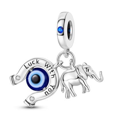925er Silber vergoldete baumelnde Charms-Perlen für Original-Armbänder, DIY-Modeschmuckherstellung