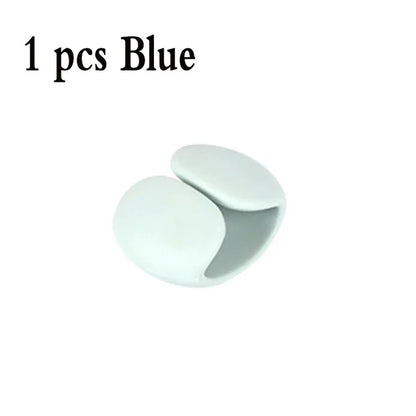1-20PCS Tragbare Kabel Clips Desktop USB Ladekabel Management Wiederverwendbare Kabel Organizer Draht Halter Protektoren Hause büro