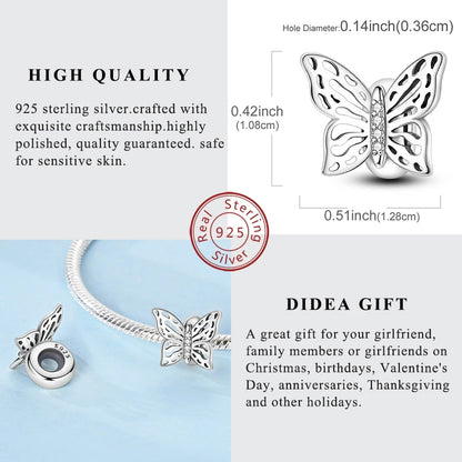 Charm Heiße Verkäufe 925 Sterling Silber Charms Perlen CZ Pave Runde Clip Charms Fit Original Armband Halskette Charms Schmuck Geschenk