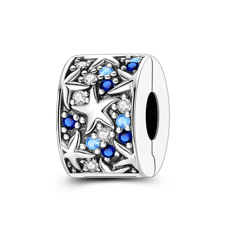 Original-Charm-Perle aus 925er-Sterlingsilber mit eingelegtem Zirkonium, Schleife, Liebesherz, Ballon-Anhänger, passend für Armbänder, DIY-Schmuckmarkierung
