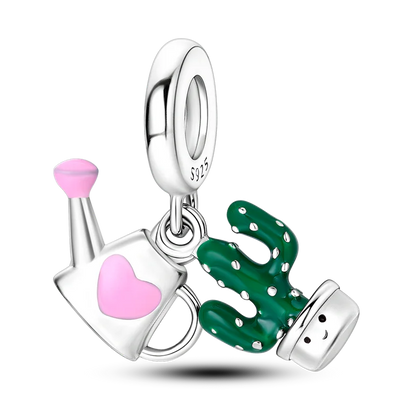Echtes 925 Sterling Silber Buch Und Kaffeetasse Charms Fit Original Pand 3mm Armband Anhänger Perlen Frauen Edlen schmuck