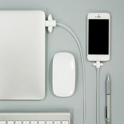 1 Set Datenkabel Stecker Abdeckung Fall Engel Flügel Kabel Protector Wickler Ladeleitung USB Kabel Halter Organizer Hülse