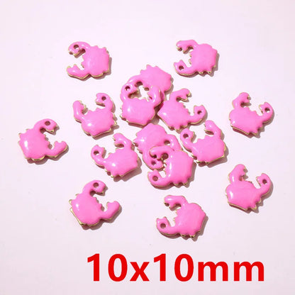 20 Stück 12x6mm Edelstahl Seepferdchen Hippocampus Emaille Anhänger Anhänger Edelstahl DIY Schmuck Herstellung Zubehör Ergebnisse