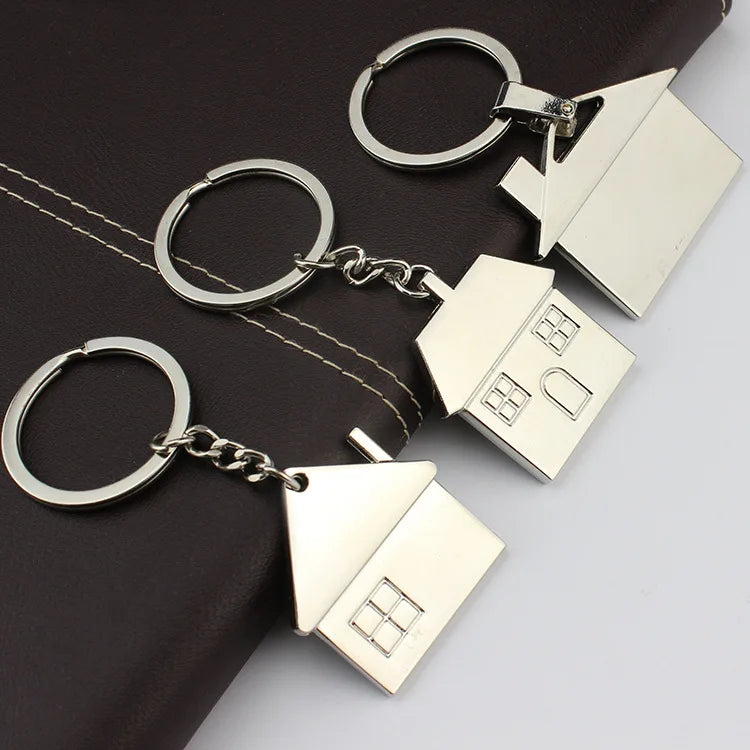 Neue Männer Nette Cartoon Haus mit Fenster schlüsselbund frauen nette schlüssel kette Tasche charme für party beste geschenk Schmuck K2007