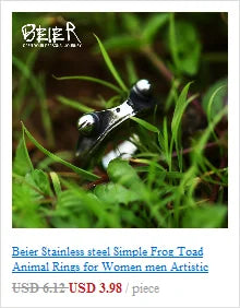 BEIER 2017 Einzigartige Schmuck Edelstahl Biker Adler Ring Mann Hohe Qualität USA Freien Tier Jewerly BR8-299