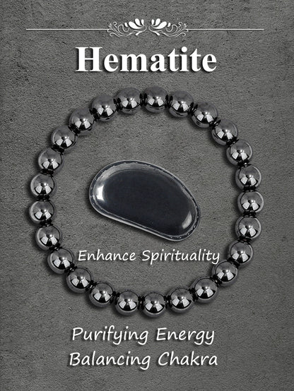Natural Pyrite Stone Bead Bracelet for Wealth Abundance Confidence Boost Positive Energy Flow & Protective Empowerment Jewelry