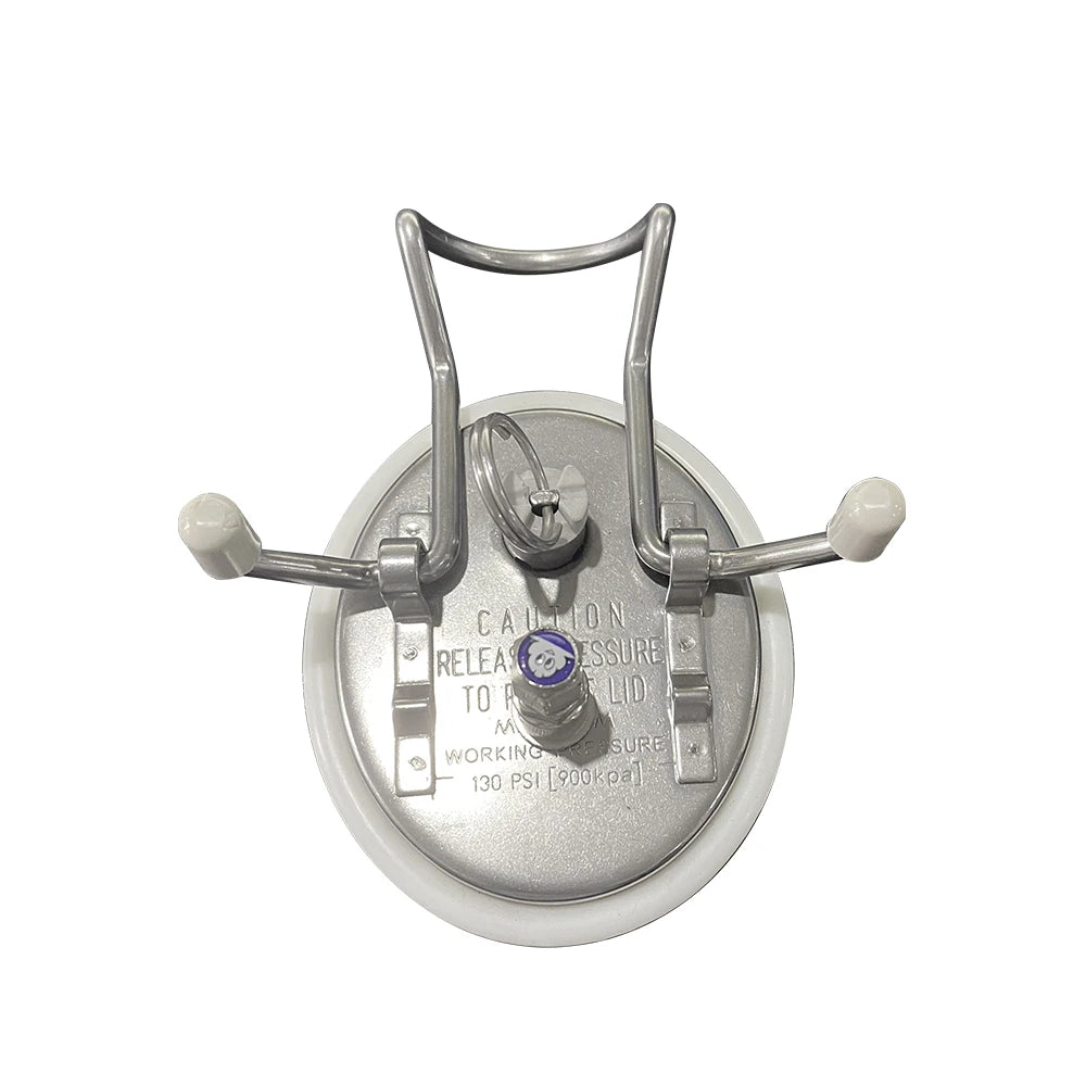 Austausch des Fassdeckels aus Edelstahl, Beer Cornelius Ball Lock, Fix Leaks Überdruckventil, neuer O-Ring-Deckel