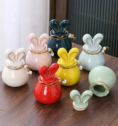 Memorials Ceramic Pet Ashes Urn, Funeral, Mini Dog Ashes Urns, Personalized, Customizable, Reliable, Keepsake Casket, Funeral Coffin