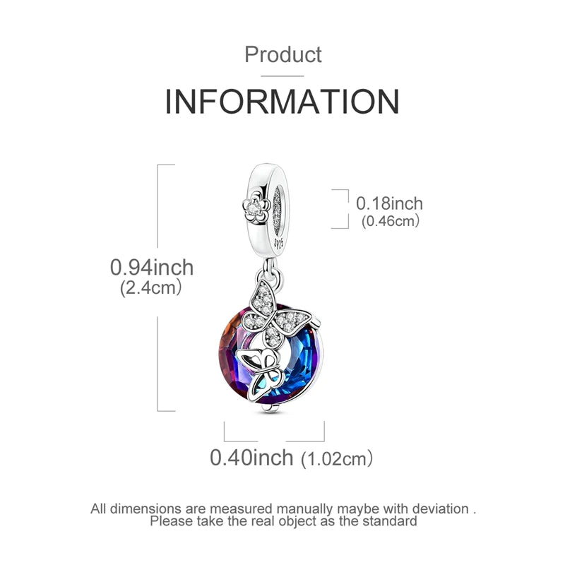 Neue 925 Sterling Silber Charms Perlen Fisch Einhorn Schmetterling Bogen Anhänger DIY Frauen Armband Schmuck Geschenk