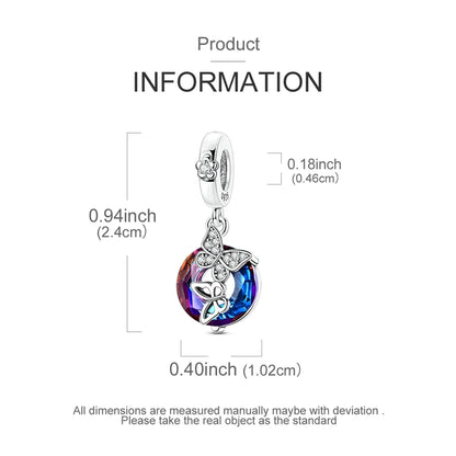Neue 925 Sterling Silber Charms Perlen Fisch Einhorn Schmetterling Bogen Anhänger DIY Frauen Armband Schmuck Geschenk