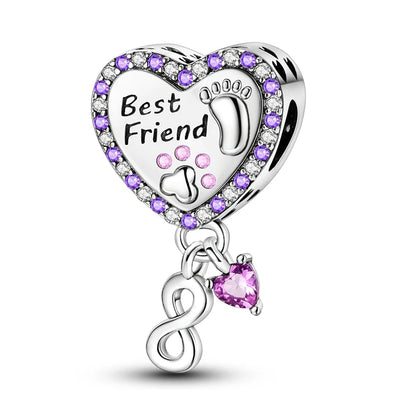 Charm Heiße Verkäufe 925 Sterling Silber Charms Perlen CZ Pave Runde Clip Charms Fit Original Armband Halskette Charms Schmuck Geschenk