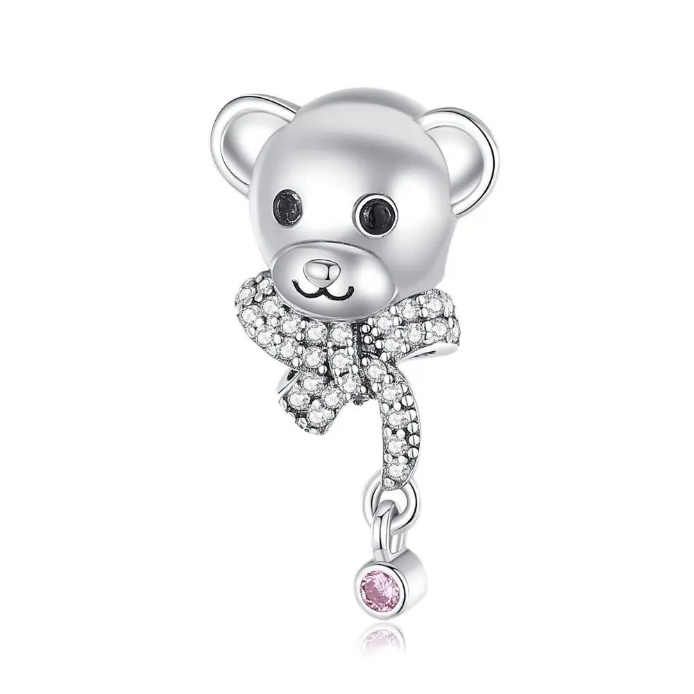 Tier-Serie, 925er-Sterlingsilber, Giraffe, Kamel, Gans, Orang-Utan, Affe, Siegel-Charm, passend für DIY-Armbänder, Halsketten, edler Schmuck, Geschenke