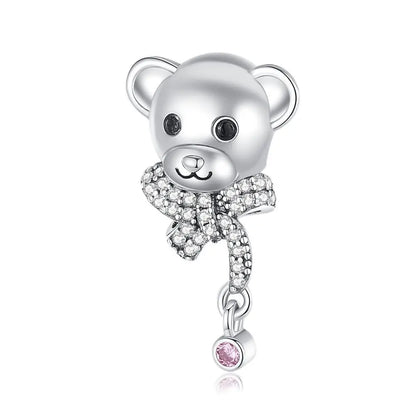 Tier-Serie, 925er-Sterlingsilber, Giraffe, Kamel, Gans, Orang-Utan, Affe, Siegel-Charm, passend für DIY-Armbänder, Halsketten, edler Schmuck, Geschenke