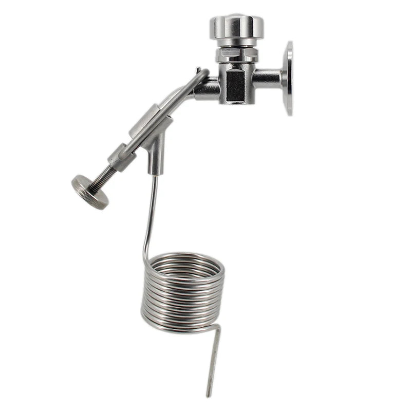Marke Neue 1,5 "TC Probe Ventil Probenahme Spule 304 Edelstahl Konische Fermenter Zubehör Kostenloser Versand
