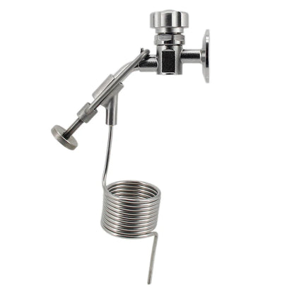 Marke Neue 1,5 "TC Probe Ventil Probenahme Spule 304 Edelstahl Konische Fermenter Zubehör Kostenloser Versand