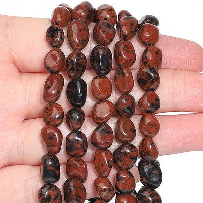 8-10mm unregelmäßige geometrische natürliche Rauchquarz stein DIY lose Perlen für Schmuck herstellung hand gefertigte Armband Accessoires