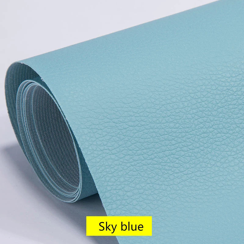 100x137cm selbst klebendes Leder Reparatur band DIY schwarz selbst klebendes Leder Reparatur band für Sofa Reparatur Patches klebrig