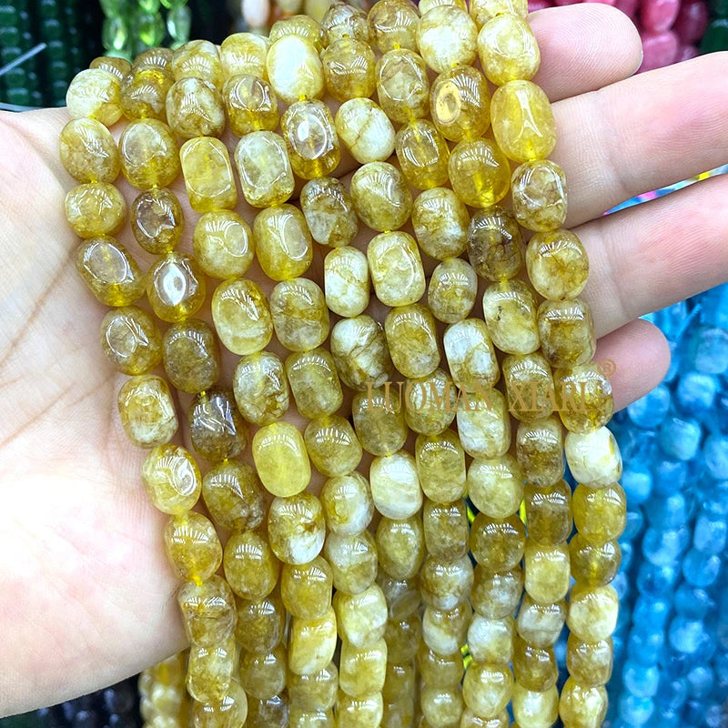 Natürliche Stein 8x12MM Unregelmäßige Raw Grün Taiwan Jade Jaspis Lose Spacer Perlen für Schmuck Machen Diy Armband zubehör 15''