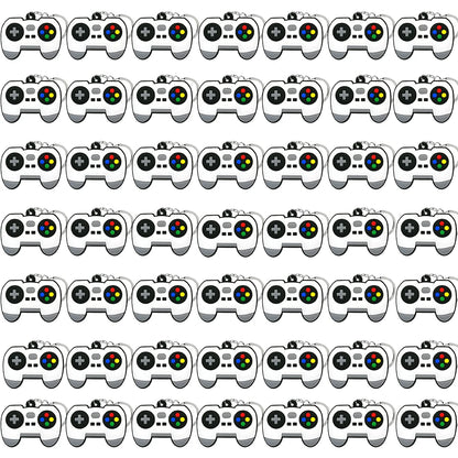 50PCS Schlüsselbund für Jungen Männer Gamepad Schlüsselring Joystick Game Controller Schlüssel Zubehör fit Handtasche Schlüssel Anhänger Freunde Schlüssel geschenke