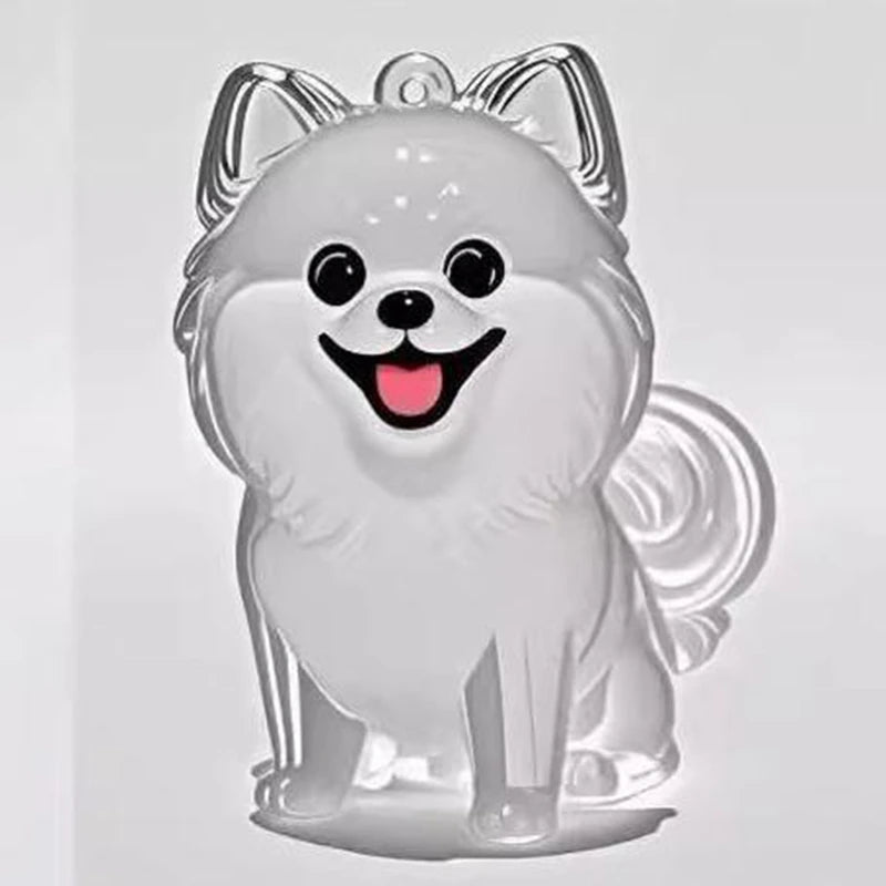 Hund Haar Lagerung Niedlichen Anhänger Schlüsselbund Tasche Anhänger Paar Auto Schlüssel Ketten Schmuck Souvenir Sammlung Geschenk Dekoration Zubehör