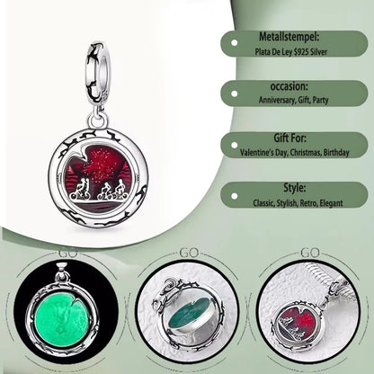 Edle Serie 925er Silber Parfüm-Bogen-Designs, Charm-Perlen, Anhänger, baumelnd, passend für Original-Armreif, Charm-Armband, DIY-Frauenschmuck