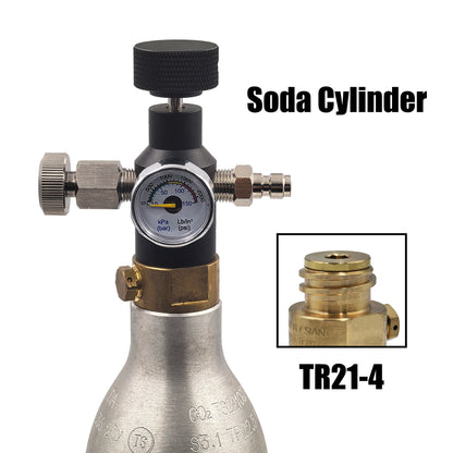 Neue Funken Soda Wasser Maker Kohlendioxid Zylinder Tank Füllstation Flasche CO2 Nachfüllen Adapter Stecker