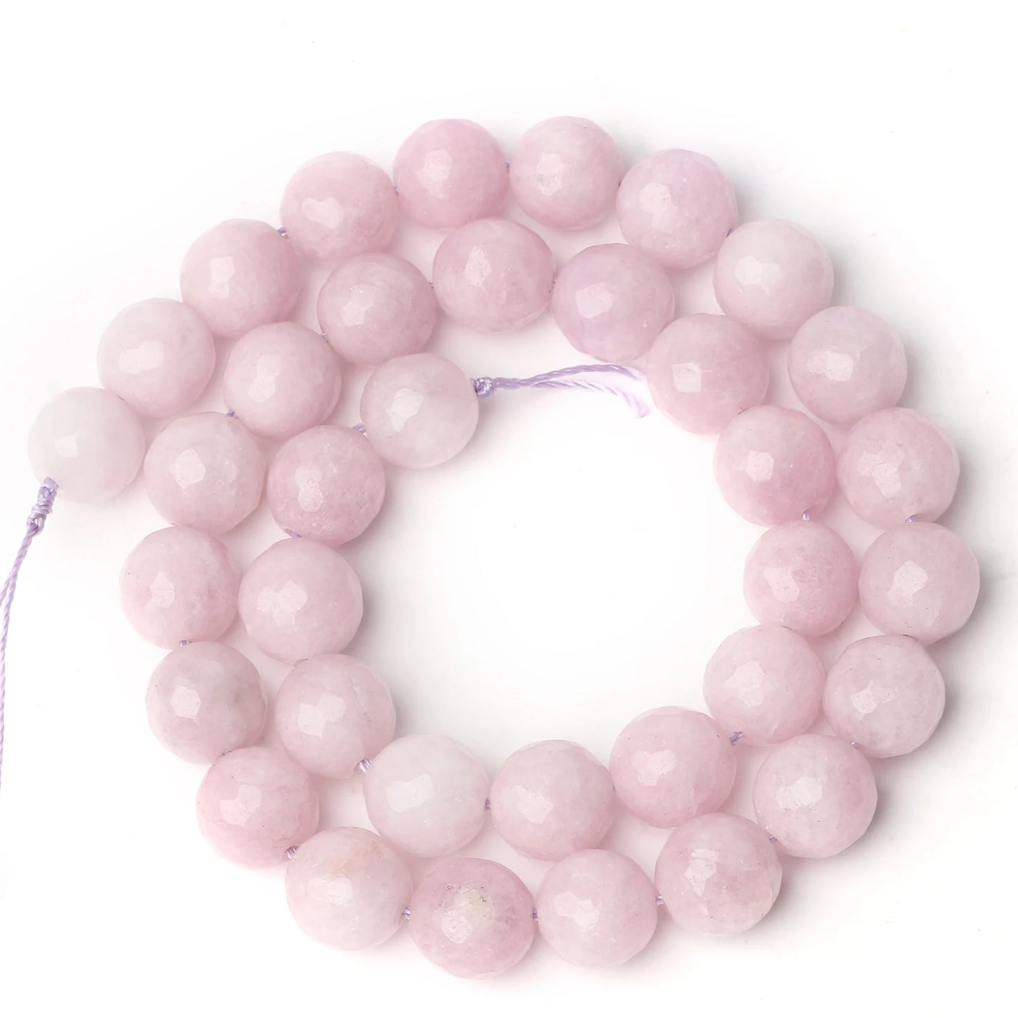 6/8/10mm Naturstein Saphir Farbe Jade Perlen blau runde lose Perlen für Schmuck herstellung liefert DIY Charms Armbänder 15''