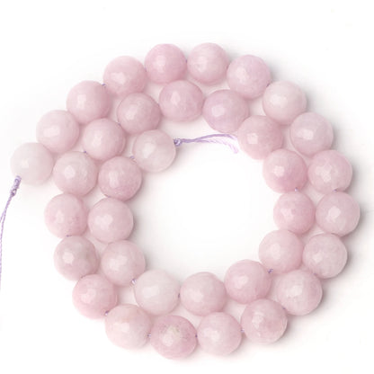 6/8/10mm Naturstein Saphir Farbe Jade Perlen blau runde lose Perlen für Schmuck herstellung liefert DIY Charms Armbänder 15''