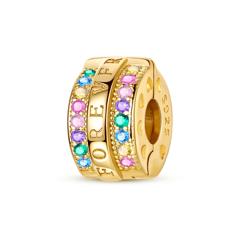 Gold-Serie, DIY-Charms, Original-Charms aus 925er-Sterlingsilber mit eingelegtem Zirkonium, Sonnen- und Leoparden-Anhänger, passend für Armbänder, Schmuck, Geschenkmarkierung