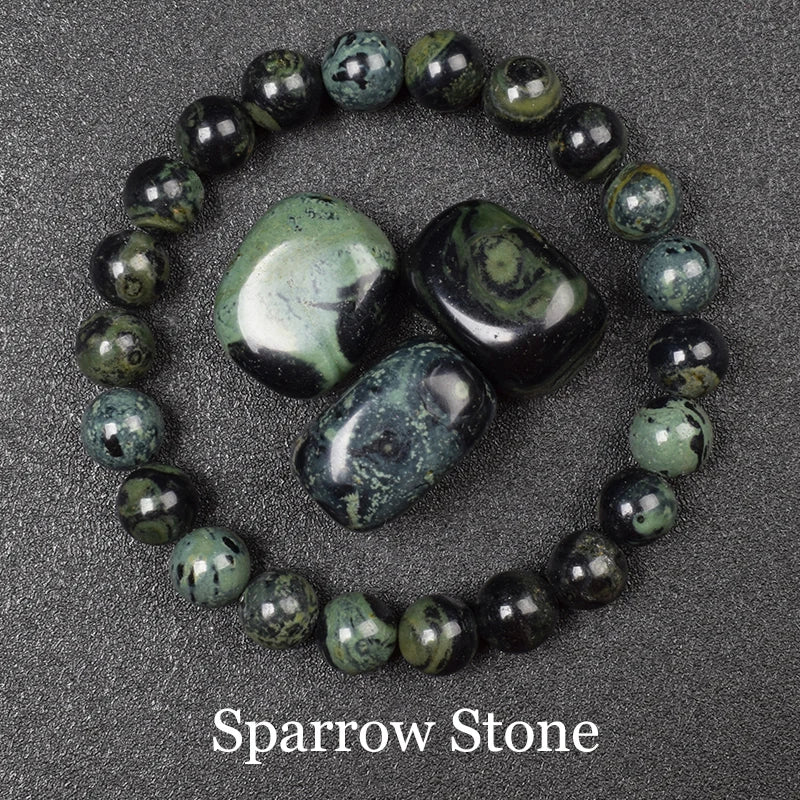 Natürliches Drachenblutstein-Armband aus echten Natursteinen, Perlenarmbänder, Edelsteine, Schmuck für Damen und Herren, echter Blutstein-Jaspis