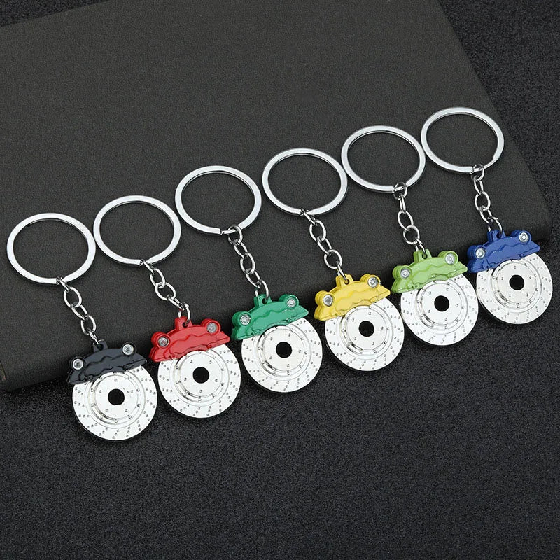 Mini Zink-legierung Auto Teile Schlüsselanhänger Simulierte Geschwindigkeit Getriebe Absorber Motor Kolben Anhänger Auto Schlüssel Halter Schlüsselring Nette Männer Geschenk