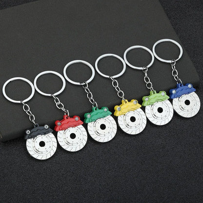 Mini Zink-legierung Auto Teile Schlüsselanhänger Simulierte Geschwindigkeit Getriebe Absorber Motor Kolben Anhänger Auto Schlüssel Halter Schlüsselring Nette Männer Geschenk