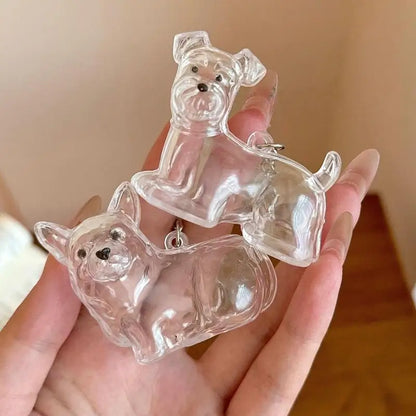 Diy-Taschenanhänger, handgefertigter Tierhaar-Gedenk-Schlüsselanhänger, Andenken-Anhänger für Hundefell – personalisiertes Haustierverlust-Geschenk für Hundeliebhaber